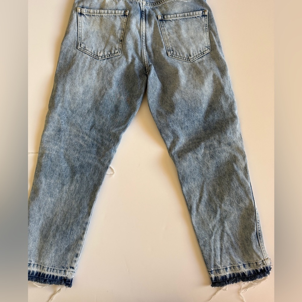Distressed ankle jean straight leg - Picture 14 of 14